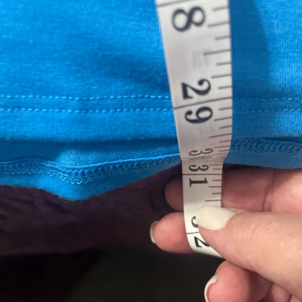 Zenana Outfitters Bright Blue V-Neck Tee - Picture 8 of 8